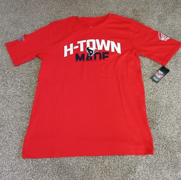 Houston Texans "H-Town Made" NFL T-Shirt Boys Size XL (NWT) - Picture 1 of 8
